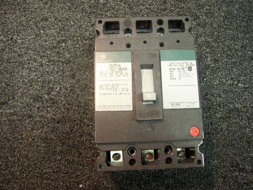 Ge 15 amp circuit breaker, model 2, cat# ted136015, 3 pole, 30 day warranty for sale