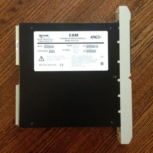 MOORE ACM APACS MODEL 39EAMCBN P/N 16154-93/1 EAM ENHANCED ANALOG MODULE