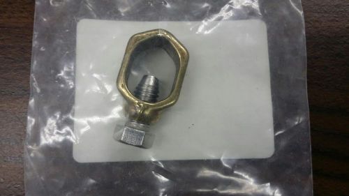 New Blackburn Ground rod clamp (G5-B1-30) Bronze 5/8&#034; or 1/2&#034;