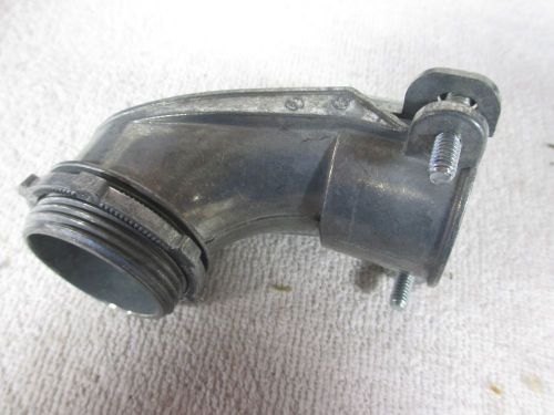 1 1/4&#034; greenfield 90 degree connector - new for sale