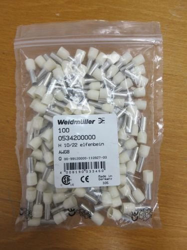 Weidmuller  0534200000  h 10.0/22, ivory (100 pcs) for sale