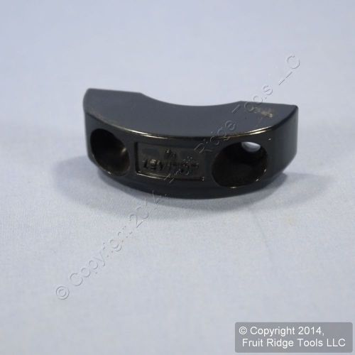 Leviton black 20/30 amp straight locking 3-wire cord clamp clamp-2e for sale