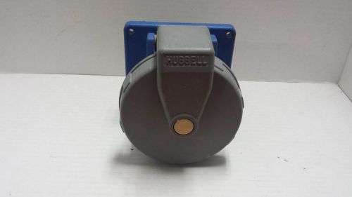 Hubbell hbl 460r9w pin &amp; sleeve watertight recepticle for sale
