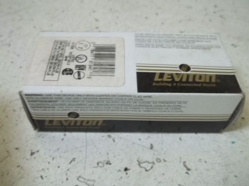 LEVITON 16262-I DUPLEX RECEPLACLE (IVORY) 15A-125V *NEW IN A BOX*