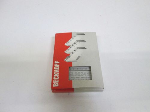 BECKHOFF 4X RELAY OUTPUT TERMINAL EL2624 *NEW IN BOX*
