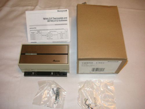 NEW HONEYWELL T874D 2171 AMANA THERMOSTAT HEAT/COOL MULTISTAGE Q674B Subbase