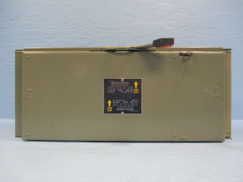 Square D QMB-364 200 Amp 600 VAC QMB Fusible Branch Switch D2 Series QMB364 200A