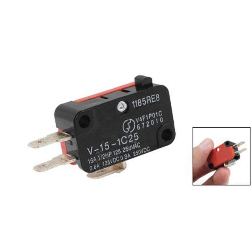 Mini V-15-1C25 Automation SPDT Pin Button Micro Switch