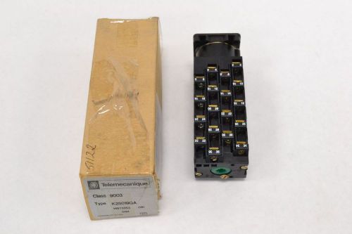 TELEMECANIQUE 9003 K2S019QA ROTARY SELECTOR SWITCH 690V-AC 2.2/4/4KW B285642