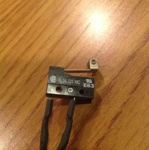 Micro Switch 0.1A. 125 VAC