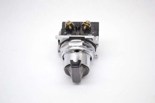 New cutler hammer on/off black rotary selector switch b438356 for sale