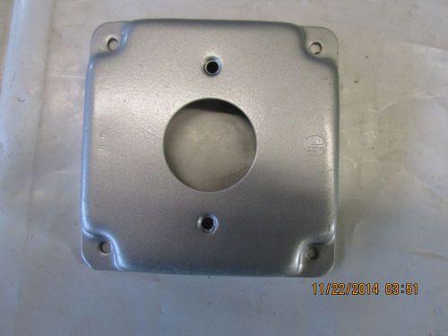 4&#034; Square Raise Cover for  single 20 Amp Receptal NEW  Lot of (25)