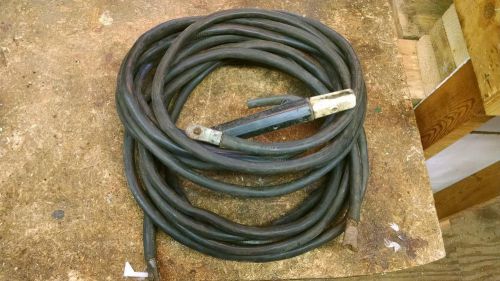 18ft 1/0 welding lead and ground cable, cable, wire, arc gouge, stick for sale