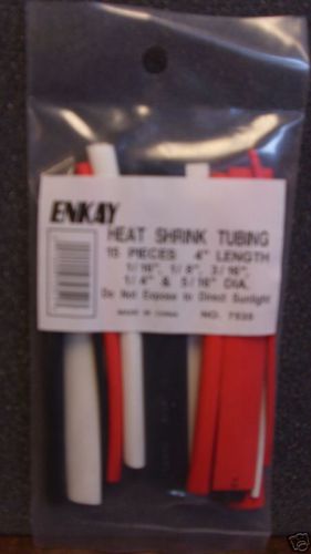 Enkay 7535 heat shrink tubing 30 pcs assorted diameters for sale