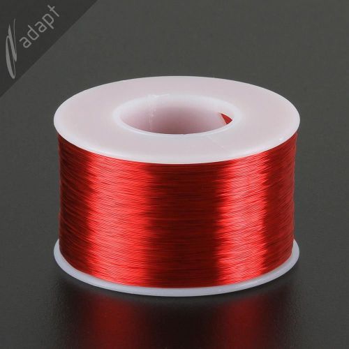 33 awg gauge magnet wire red 3100&#039; 155c solderable enameled copper coil winding for sale