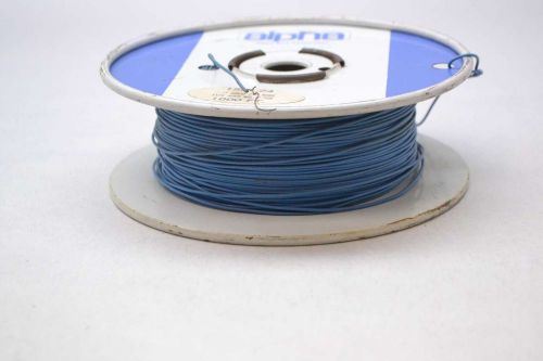 NEW ALPHA WIRE 1561/24 APPROX 1000FT 24 PVC WIRE TYPE MWU MIL-W-76B BLUE D430046