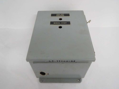 HOFFMAN A-10086CH 10X8X6 IN STEELWALL-MOUNT ELECTRICAL ENCLOSURE B438059