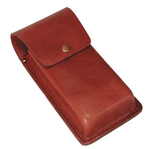 Meter carrying case, leather, front loading, 2.3x5.0x9 in (4wpz1) for sale
