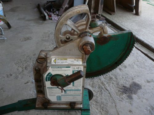 Greenlee 1818 conduit bender not complete, good condition for sale