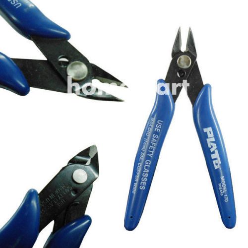 10X 5.1 inch Diagonal Side Flush Cable Cutter Cutting Copper Wire Shears Pliers