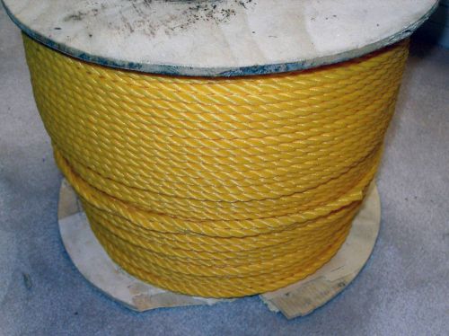 1PBA5 Polypropylene Rope, 1/4 In, 1200Ft, Tensile - 1250Lb - WL 113 pounds