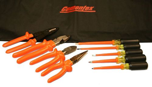 Cementex Insulated Electricians Tool Kit (model TR-9ELK)