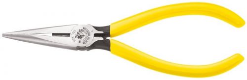 Klein tools d203-6cr 6&#034; long nose crimping pliers &lt; new for sale