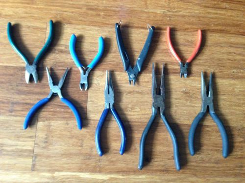 plies and wire cutter lot of 8