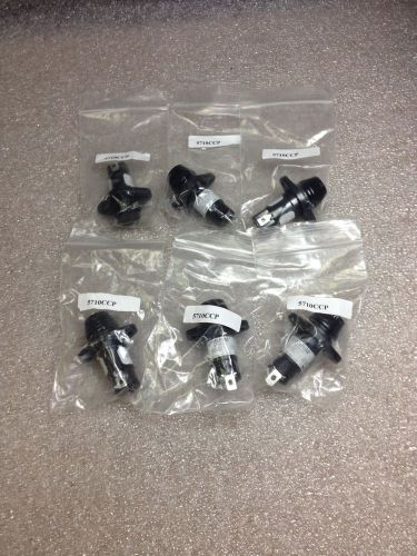 (rr21) 6 littelfuse 5710ccp panel mount fuse holders for sale