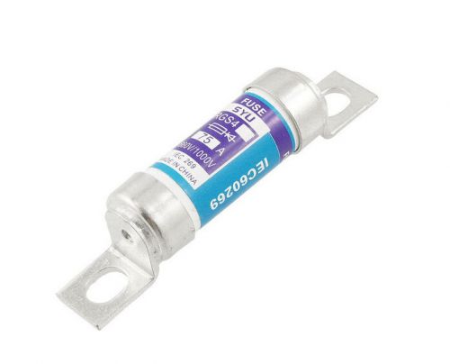 Rgs4 660v 75a blue cylinder short-circuit protective fast blow fuse link for sale