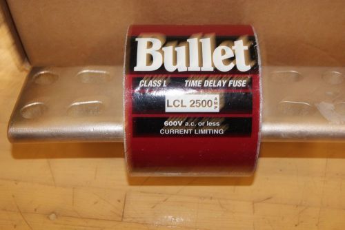 New Bullet LCL2500 2500 Amp Fuse Class L  600 Volts Und Labs  DL75-28