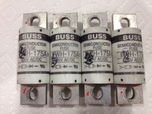 Bussman BUSS Semiconctor Fuse FWH-175A 175A AMP 500V AC/DC FWH175A