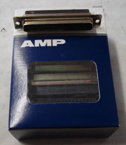 AMP 205209-6 CONNECTOR,AMPLIMITE SIZE 4 RECEPTABLE,37 PIN POSITIONS (LOTOF 10)