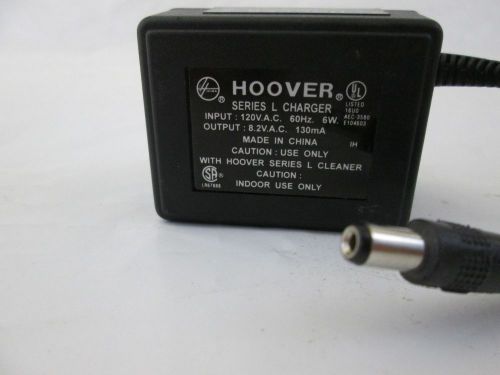 genuine HOOVER SERIES L CHARGER cleaner Power Adaptor 8.2V 130mA  Tested - Works