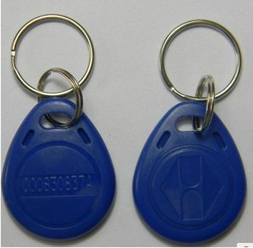 New 100pcs rfid 125khz proximity rfid id card key tags (keyfobs) new for sale
