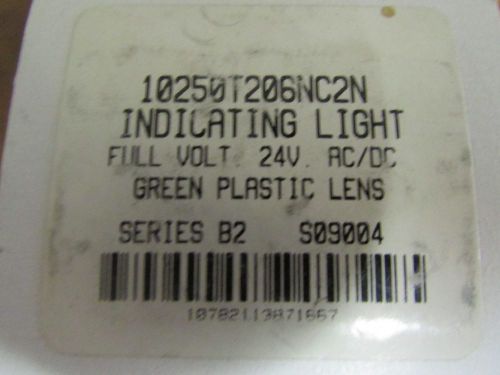 EATON CUTLER HAMMER Indicating Light Green Lens 10250T206NC2N 24V