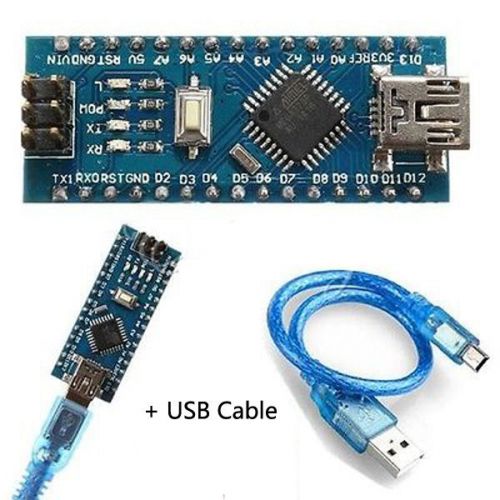 USB Nano V3.0 ATmega328P 5V 16M Micro-controller Board &amp; CABLE For Arduino GOOD