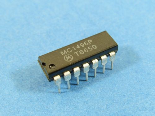 MC1496P Balanced Modulator/Demodulator, Motorola DIP-14, MC1496 IC NEW - 1pcs