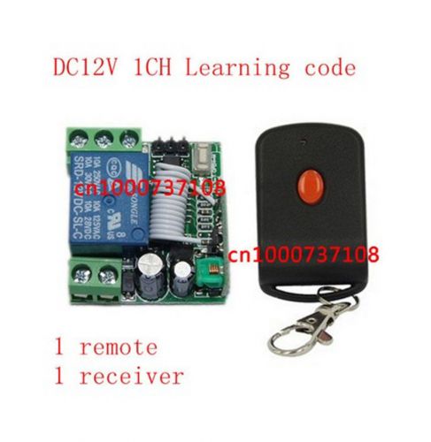 DC12V 1CH digital remote control switch 1 transmitter+ 1receiver with CE Certifi