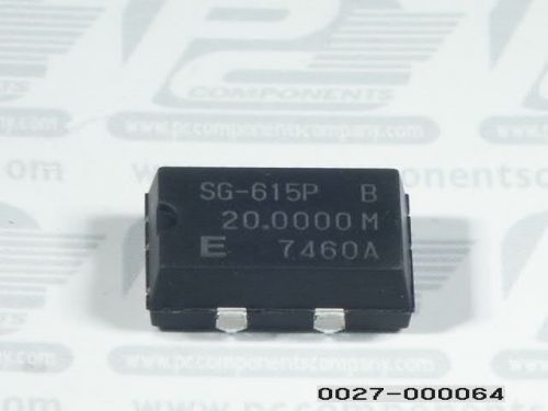 2-pcs oscillator/resonator frequency epson sg615p-20mhz 615p20 sg615p20mhz for sale