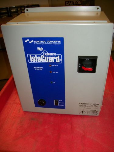 Islaguard high exposure surge supressor 480v 3 phase ih480d200r control concepts for sale
