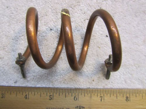 Copper Tube Inductor Coil - 2 Turns, 2&#034; Diameter