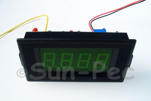 1 pc x 200v green digital led voltage panel meter dc 3-1/2 5v dc for sale