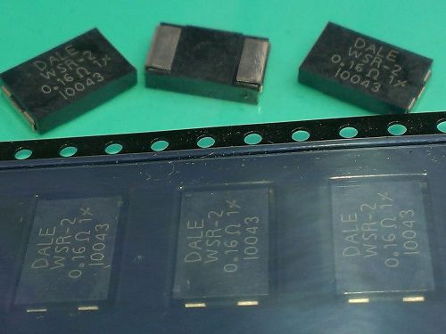 [100 pcs] wsr2 vishay 0,16r 160mohm 1% 2w precision metal strip resistors smd for sale