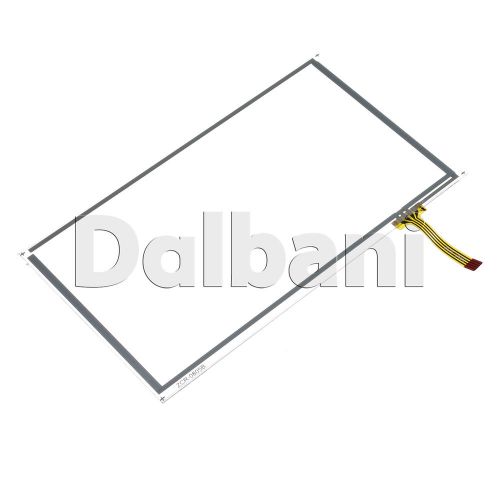 6.5&#034; DIY Digitizer Resistive Touch Screen Panel 1.48mm x 91mm x 154mm 4 Pin