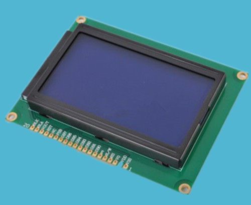 LCD12864 3.3V Blue Backlight Graphic White Character module LCM 12864 LCD