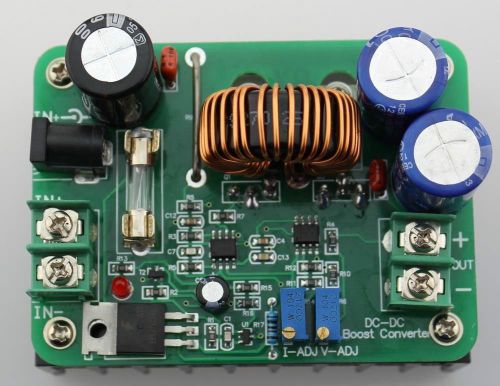 New 600w 10-60v to 12-80v dc-dc boost converter step-up module power supply for sale