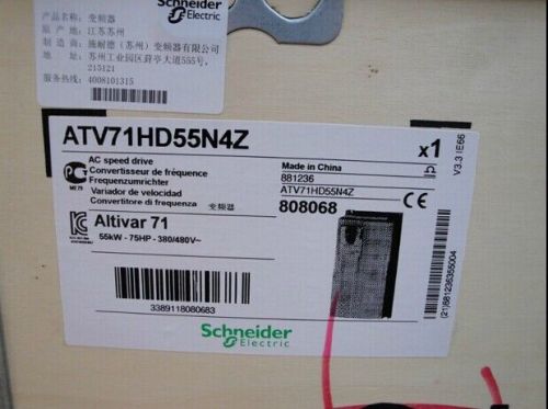 NEW Schneider Inverter ATV71HD55N4Z 55KW 380V