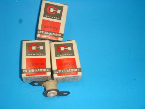 New, lot of 3, cutler hammer, heater coil h1008, new in box for sale