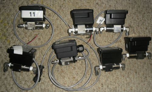 Lot of 7 setra 2301 pressure transmitter for sale